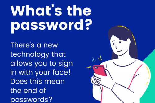 Goodbye passwords! Face recognition required