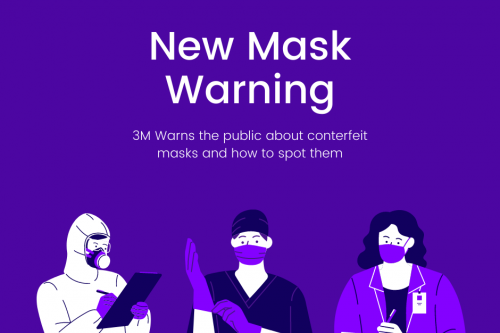 New warning about counterfeit face masks